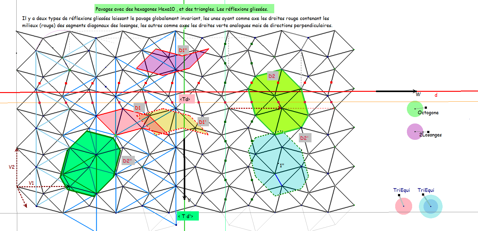 PavagesHexa10EtTrianglesTransformations